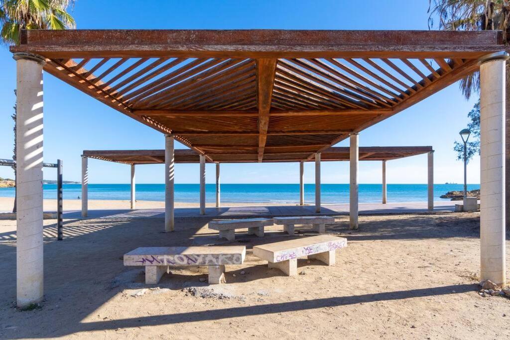 Privilegiado-Tarragona-50Mplaya-Wifi-Pool-Relax8 Exterior photo